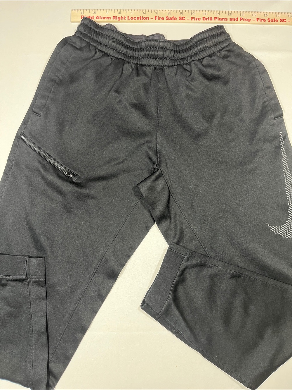 Nike Dri-FIT Black Fleece Jogger Pants Cargo Athletic Men’s M SKU 0105‎